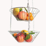3-Layer Hanging Fruit Basket