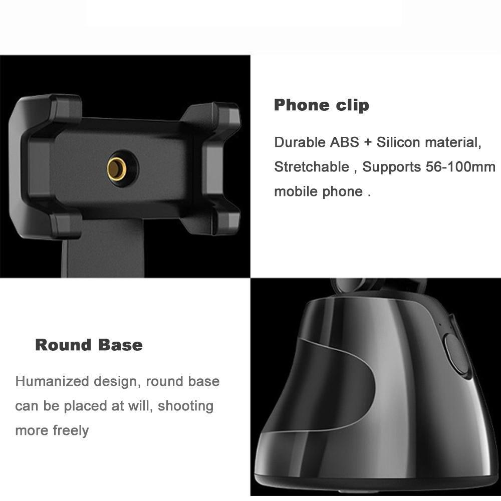 360° Rotation Smartphone Gimbal Auto Smart Shooting Selfie Stick