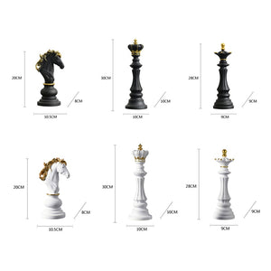 Chess Statue Home Decor