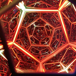 Dodecahedron Color Art Light Table Lamp