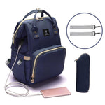 Diaper Bag Backpack with USB Charging Port