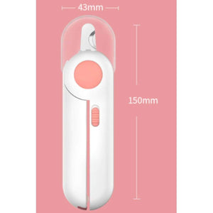 Pet Nail Clipper with LED Light