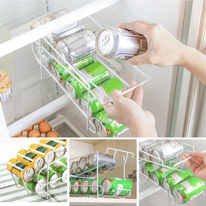 Soda Can Rack Beverage Dispenser