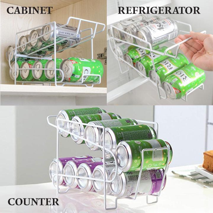 Soda Can Rack Beverage Dispenser