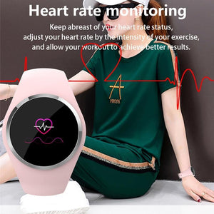 Blood Pressure Smart Sports Watch - Waterproof Heart Rate Monitor Fitness Tracker Smartwatch