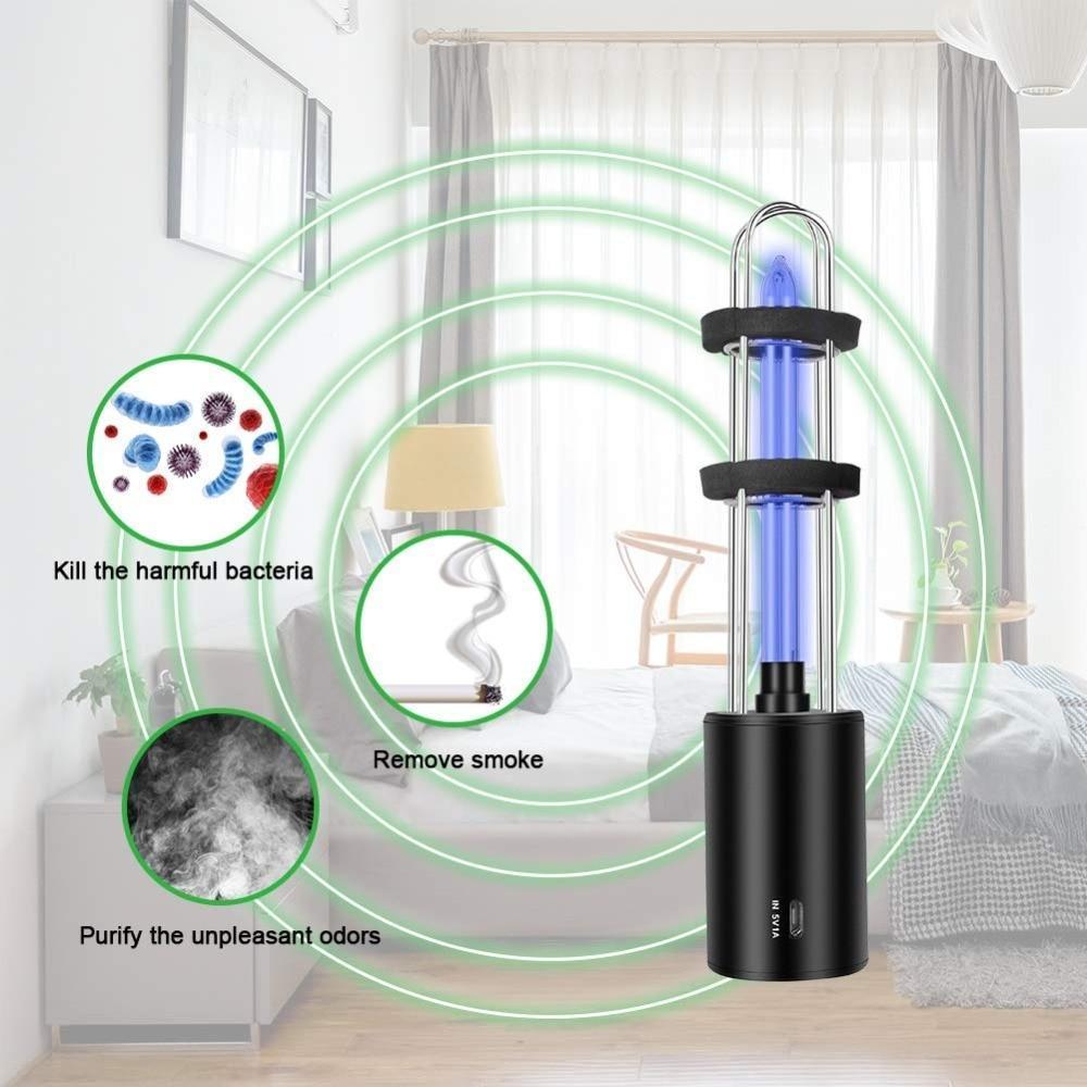 Rechargeable UV Sterilizer Light Tube