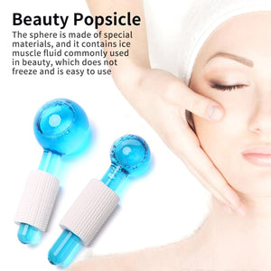 Cooling Ice Globes Face Massager (2 Pcs)