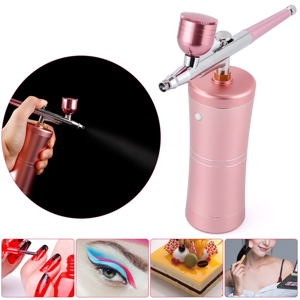 Mini Cordless Compressor Airbrush Kit