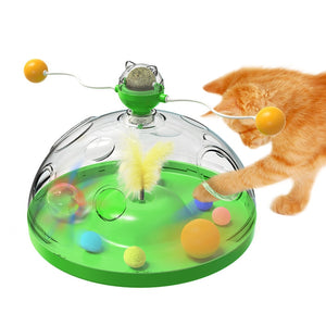 Windmill Interactive Turntable Cat Toy