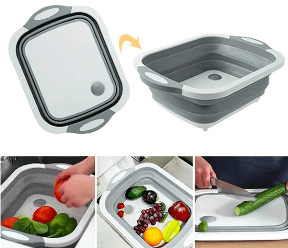 Foldable Multi-Function Chopping Board