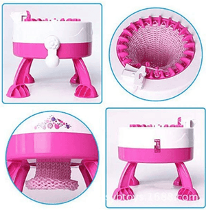 Hand-cranking DIY Knitting Machine