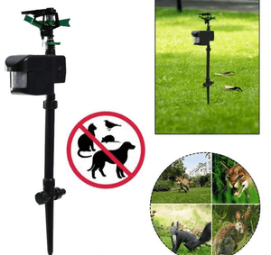 Solar Powered Garden Animal Repeller Sprinkler