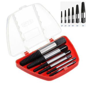 Pipe Screw Extractor Set