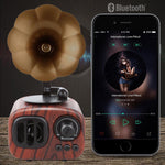 Retro Phonograph Bluetooth Speaker
