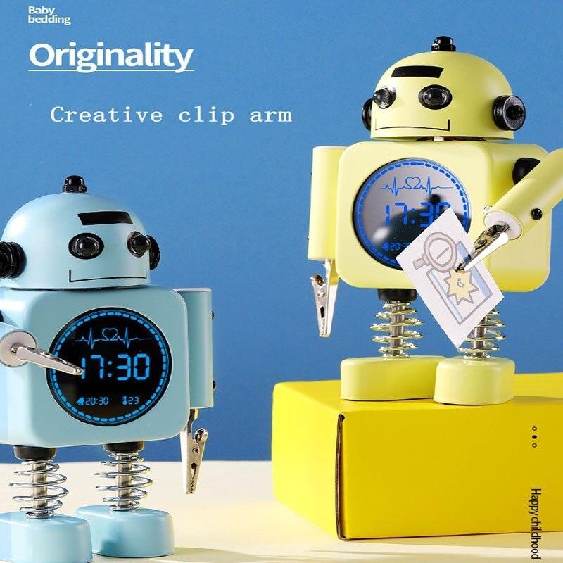 Smart Robot Digital Alarm Clock