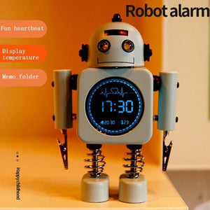 Smart Robot Digital Alarm Clock