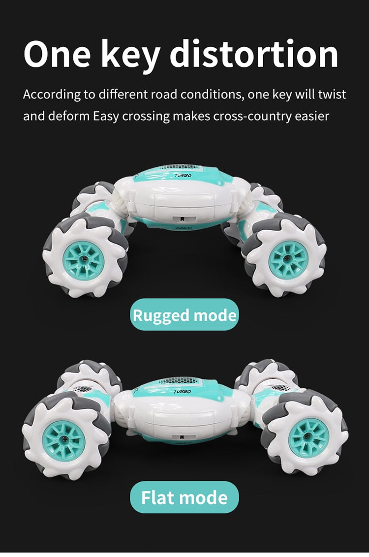 Gesture Sensing Deforming Stunt RC Car