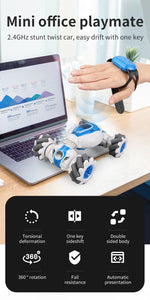 Gesture Sensing Deforming Stunt RC Car