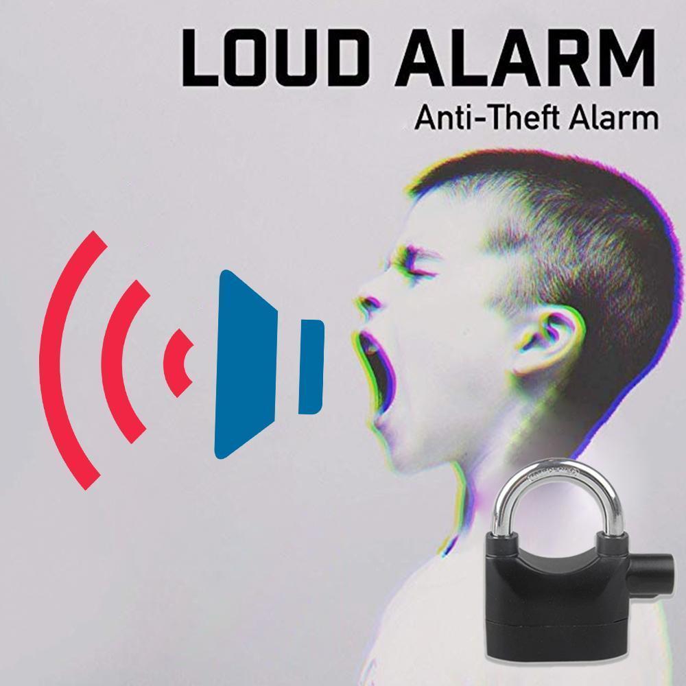 Alarm Anti-Theft Motorcycle Lock