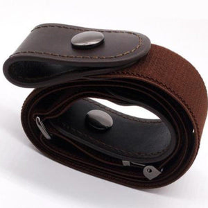 "Buckle-Free" Elastic Belt Buckles