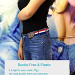 "Buckle-Free" Elastic Belt Buckles