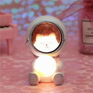 Cute Pet Astronaut Night Light