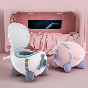 Simulated Airplane Kids Potty Training Seat