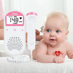 Upgraded Fetal Doppler with LCD Display