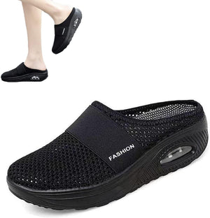 Mesh Air Cushion Slip-On Diabetic Walking Orthopedic Shoes