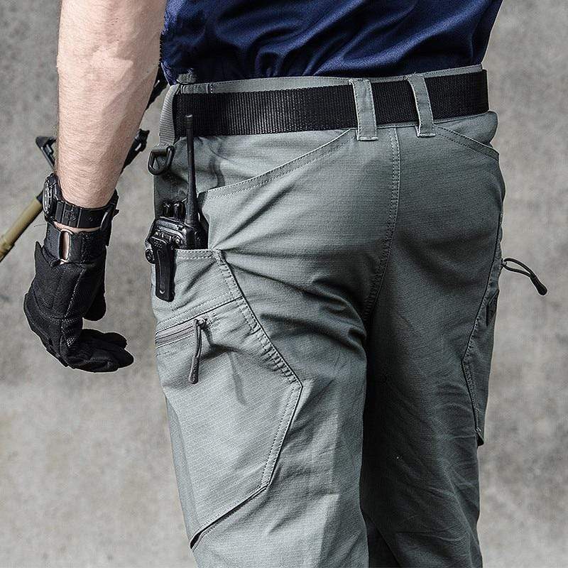 Breathable Slim Tactical Pants Cargo Trousers
