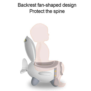 Simulated Airplane Kids Potty Training Seat