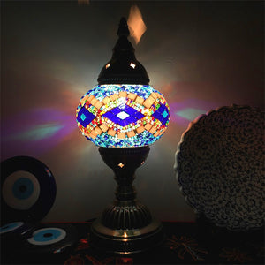 Turkish Mosaic Vintage Art Table Lamp