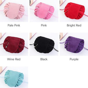 Drawstring Velvet Cosmetic Bag