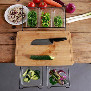 Multifunction Cutting Board with Shelf