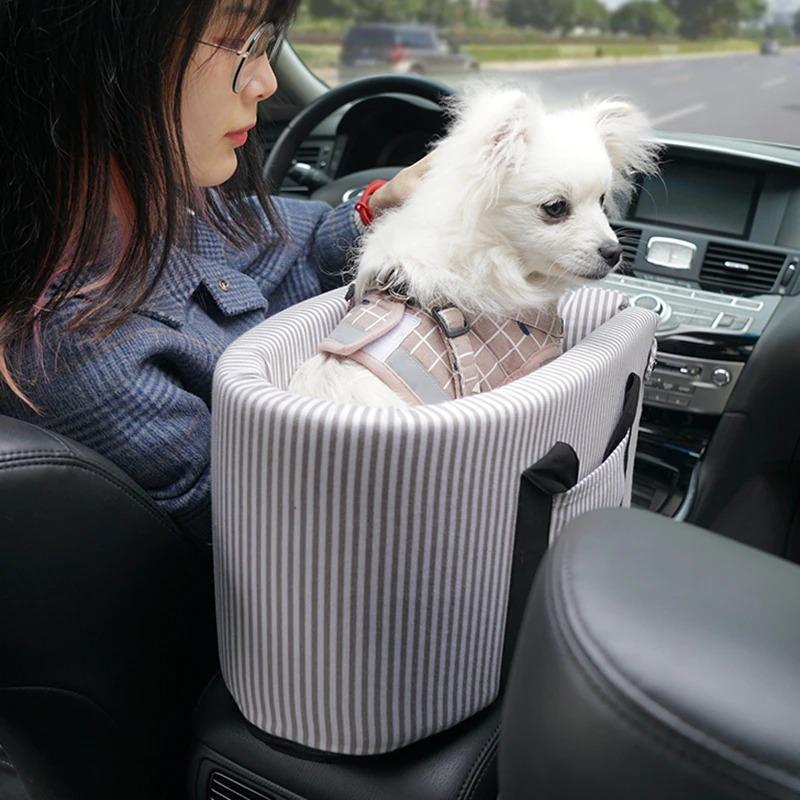 Center Console Armrest Pet Car Seat