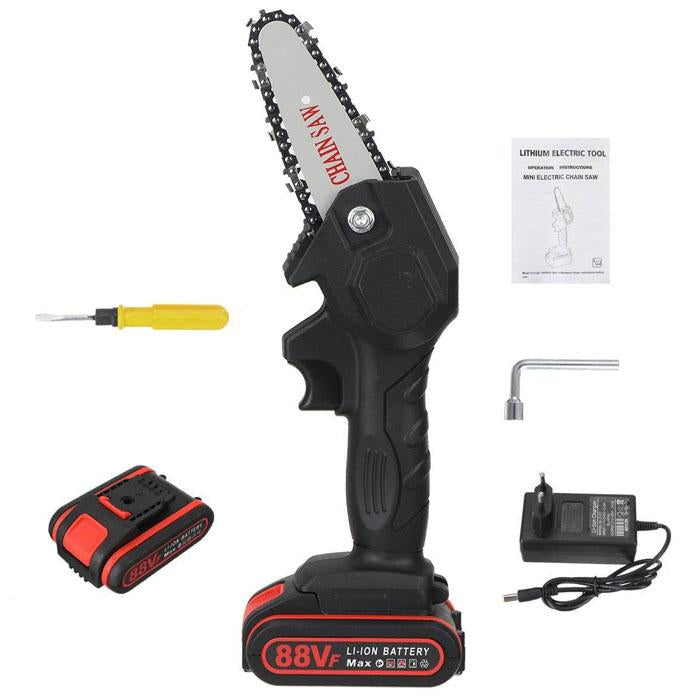 Mini Cordless Chainsaw Electric - Battery Powered Chainsaw Small