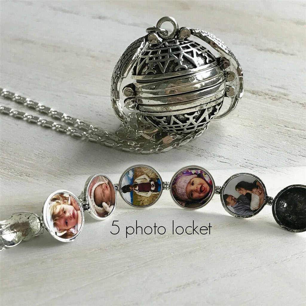 Expanding Photo Locket Necklace