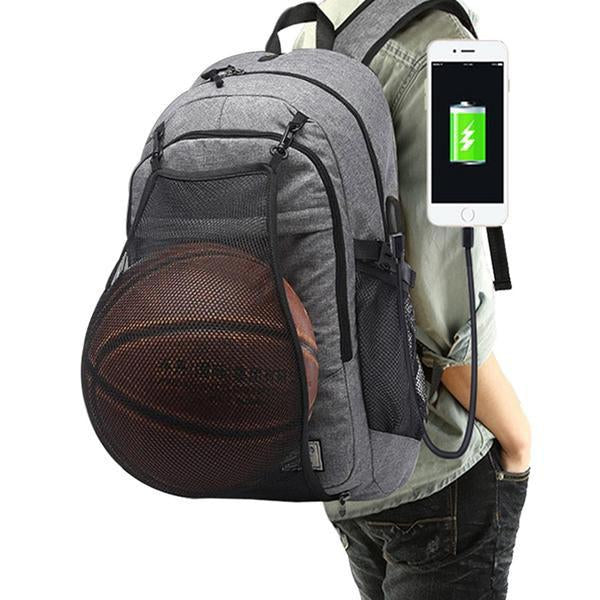 Men's Outdoor Net Basketball Backpack