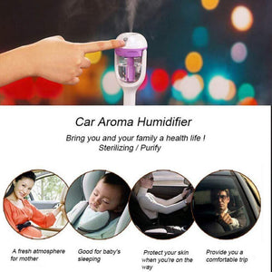 Mini Car Humidifier and Aromatherapy Diffuser