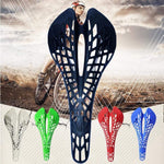 Ergonomic Spider Web Bike Saddle