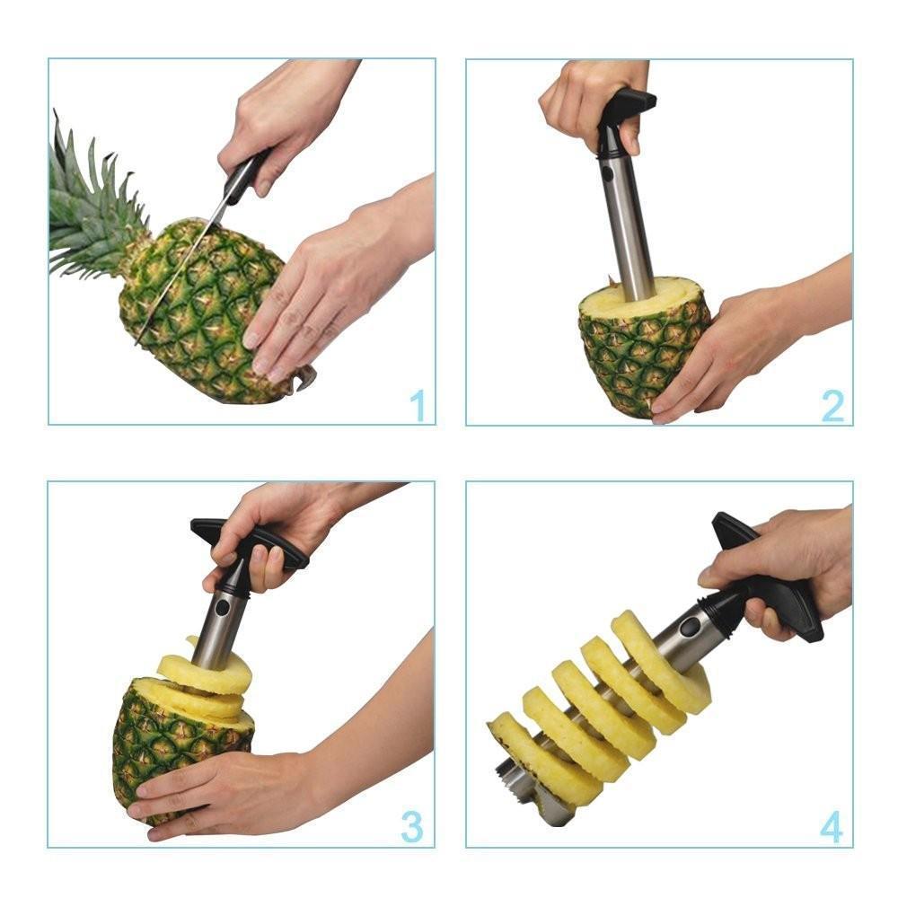 Stainless Steel  Pineapple Corer and Slicer