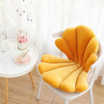 Luxurious Velvet Shell Seat Cushion