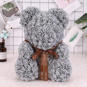 Elegant Rose Teddy Bear