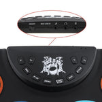 Portable Digital Drum Set - 9 Pads Roll up Silicone Electric Drum Kit Set