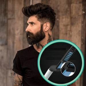 Beard Straightener Comb Men Hair Straightening Electric Tool