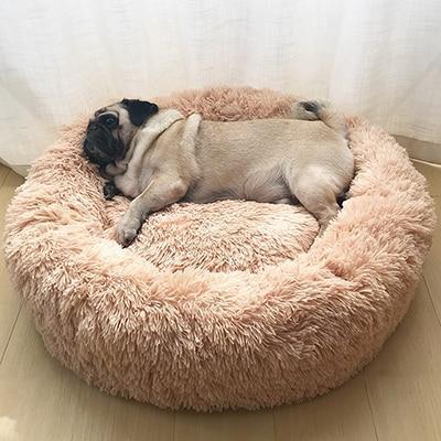 Calming Soft Fleece Dog Cat Bed