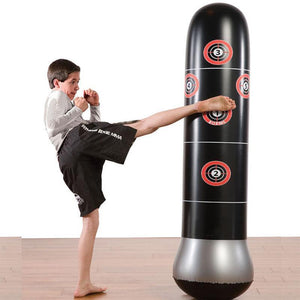 Free Standing Inflatable Punching Bag with Air Pump