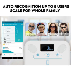Bluetooth Digital Body Scale