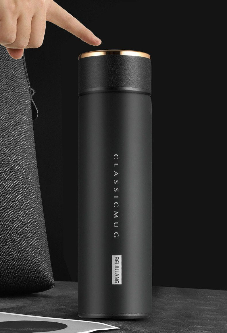 Smart Thermos Vacuum Flask Temperature Display