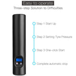 Wireless Portable Electric Air Pump Tire Inflator
